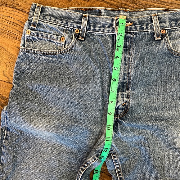 Vintage Levi’s 505 Regular Fit Straight Leg 505-0218 Made in USA - Picture 12 of 16